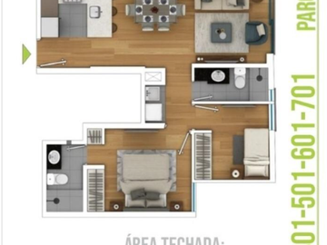 Venta apartamento Residencial Chorrillos