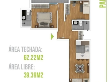 Venta apartamento Residencial Chorrillos