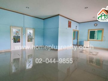 ที่ดินพร้อมบ้านเดี่ยวชั้นเดียวใกล้โรงเรียนวัดหนองตาบุญ สระบุรี เนื้อที่ 3 ไร่