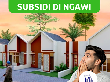 RUMAH SUBSIDI DAHAYU PERMATA NGAWI, DEKAT EXIT TOL NGAWI STRATEGIS ANSGURAN RINGAN 1 JUTA / BULAN