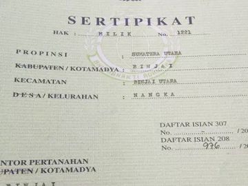 Dijual Tanah dan Rumah di Kota Binjai Dekat Binjai Super Mall, Suzuya Plaza Binjai
