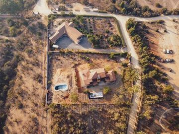 Hermosa casa en gran terreno, fundo El Rincón, Villa Alemana