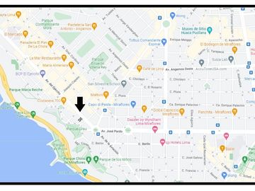 MIRAFLORES VENTA TERRENO 470.40 M2 (14.70x32.00)  CZ-RDM  7 PISOS