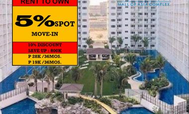 RENT TO OWN Condo in Mall Of Asia ,Pasay City at Shore Residences near in NAIA Airport ,Okada , City Of Dreams and Solaire