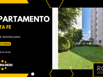 Venta de Departamento En Santa Fe Alvaro Obregon Cerca De Centro Santa Fe