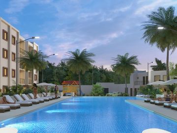 Departamento de 2 Recamaras en Cancún Sobre La Av Huayacan