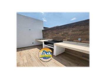 Casas con alberca y roof garden, cocineta, closets, amplios jardines