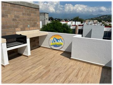 Casas con alberca y roof garden, cocineta, closets, amplios jardines