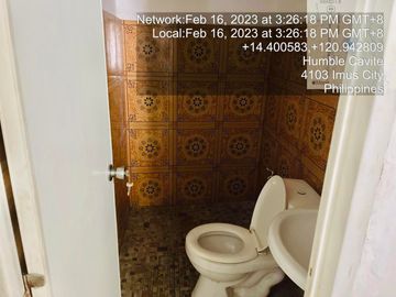 PRE-OWNED 102 SQM. 2-BEDROOM BUNGALOW / SINGLE-STOREY HOUSE AND LOT IN BRGY. ANABU 1-A, IMUS CITY, CAVITE NEAR CITYMALL ANABU -  SM HYPERMARKET IMUS -