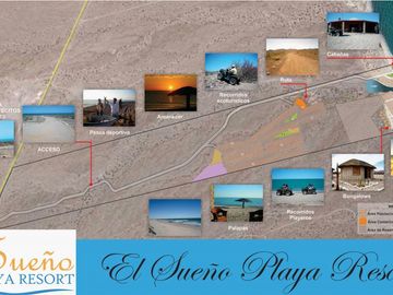 Excelente oportunidad para inversionistas 114 hectáreas en venta al sur de San Felipe  KM 51.65