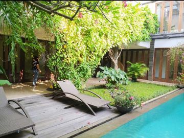 For Sale Balinese-Style House with Private Pool, at Kemang Barat - South Jakarta
