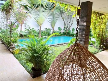 For Sale Balinese-Style House with Private Pool, at Kemang Barat - South Jakarta