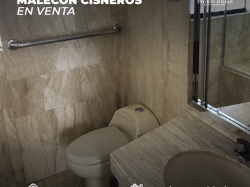 Bajo Precio Venta Duplex Amoblado frente al mar en Malecon Cisneros
