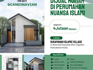 Rumah Scandinavian Di Purwakarta