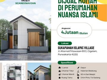 Rumah Scandinavian Di Purwakarta