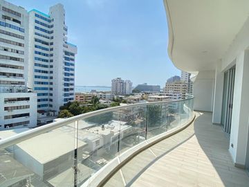 APARTAMENTO EN VENTA PARA ESTRENAR AMPLIO DE 140 METROS CUADRADOS BOCAGRANDE, CARTAGENA