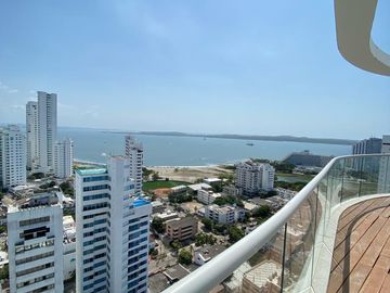 APARTAMENTO EN VENTA PARA ESTRENAR AMPLIO DE 140 METROS CUADRADOS BOCAGRANDE, CARTAGENA