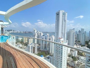 APARTAMENTO EN VENTA PARA ESTRENAR AMPLIO DE 140 METROS CUADRADOS BOCAGRANDE, CARTAGENA