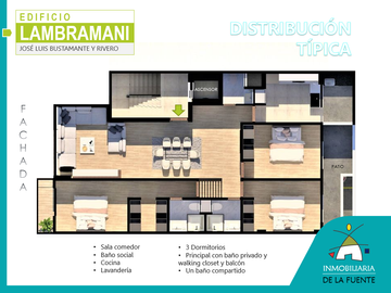 DEPARTAMENTO 1ER PISO CERCA AL MALL AVENTURA Y LAMBRAMANI