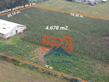 Terreno de Venta en Latacunga