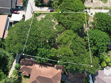 Property ID202LS Land for sale in Mae Rim 1-0-3 Rai near Nakornping Hospital.