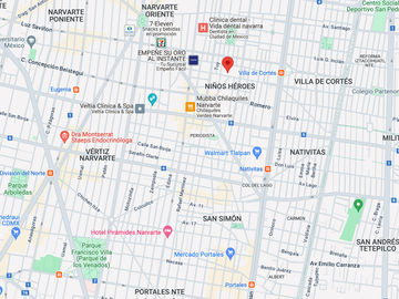 DEPTO. EN REMATE EN NIÑOS HEROES, BENITO JUAREZ JUNTO METRO VILLA DE CORTES