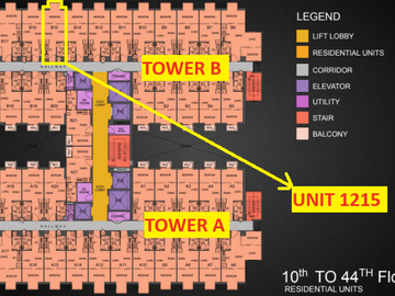 21.88 SqM 1BR Condo Unit for Sale, Pet Friendly, Victoria de Morato Tower B Quezon City