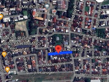 Rumah Dijual di Villa Kebon Sirih Palembang Dekat JM Kenten Palembang