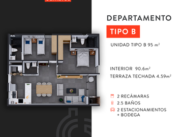 Departamentos en VENTA Cumbres 2do Sector, Monterrey NL
