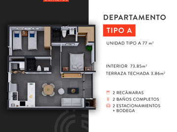 Departamentos en VENTA Cumbres 2do Sector, Monterrey NL