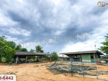 📢Land with buildings Teacher Panya Farm Shrimp Pond 78 rai 5 sq m, Nong Chok Subdistrict, Tha Yang District