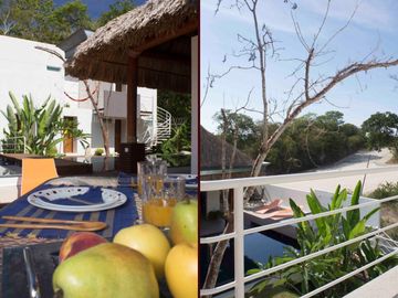 Residencia con alberca, jardín, 6 recamaras, en venta Sector O Huatulco.