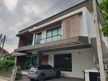 87670 - ขายบ้านเดี่ยว THE ETERNITY GREENWOOD รังสิต-วงแหวน : บ้านโมเดิร์นหลังใหญ่ ดีไซน์เรียบหรู เทียบราคาแล้วคุ้มค่าสุดในย่านรังสิต