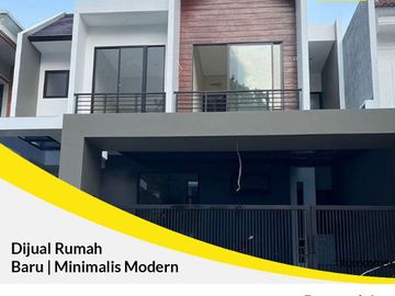 Rumah Minimalis Modern 4+1 KT Graha Famili Surabaya