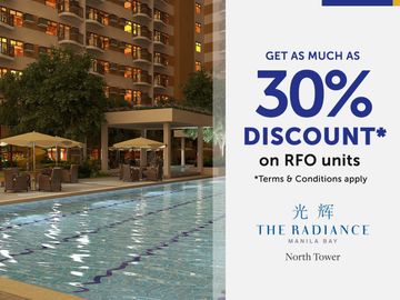 𝗧𝗛𝗘 𝗥𝗔𝗗𝗜𝗔𝗡𝗖𝗘 𝗠𝗔𝗡𝗜𝗟𝗔 𝗕𝗔𝗬 RENT TO OWN Condominium UP TO 20% DISCOUNT PROPERTY NEAR MANILA, CCP, PICC, HARBOUR SQUARE VIEW