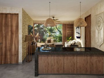 Departamentos de 2 habitaciones en venta en Tulum con alta rentabilidad para negocio
