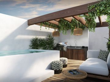 Departamentos de 2 habitaciones en venta en Tulum con alta rentabilidad para negocio