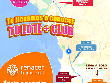 Terrenos en venta cerca al MegaPuerto de - CHANCAY