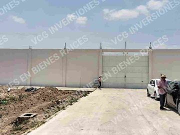 TERRENO 32,500 mts cuadrados, BARDEADO 100% IDEAL ARA BODEGAS, USO INDUSTRIAL Y COMERCIAL