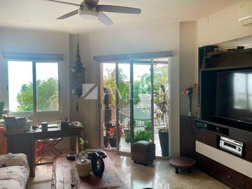 Departamento amueblado en renta, Isla Dorada, Cancún Quintana Roo.