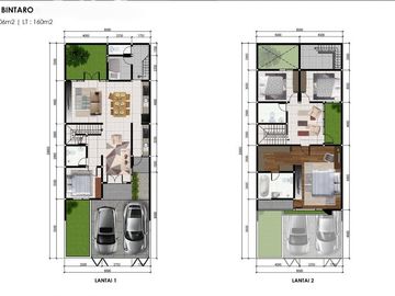 Rumah 2 Lantai 4 Kamar Siap Huni Puri Bintaro Jaya 12954SC 0811189----