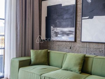 Modern One Bedroom Apartment in Berawa, Walking Distance to Berawa Beach