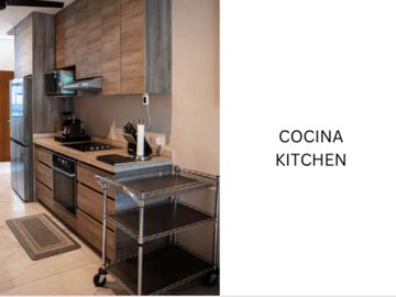 Penthouse con rooftop privado y area de asador amueblado, sistema Smart Home, en venta Tangolunda, Huatulco