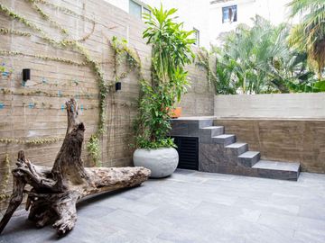 Penthouse con rooftop privado y area de asador amueblado, sistema Smart Home, en venta Tangolunda, Huatulco