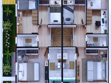 Pre-selling Townhouse in Imus City - Hamilton Executive Residences (Complete Finished Turnover) w/ Free AC upon Move-in!