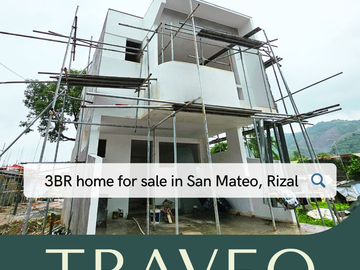 3 Bedroom Townhouse in San Mateo Rizal