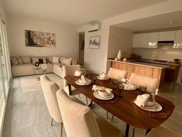 Venta de departamento para fin de semana en Morelos planta baja frente a Laguna