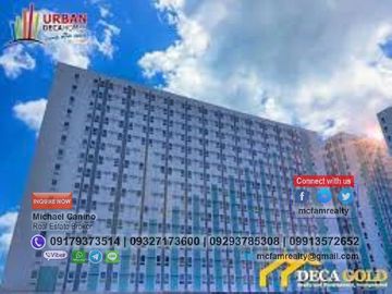 Condo For Sale Near Meralco Building Urban Deca Ortigas Rent to Own thru PAG-IBIG, Bank and In-house