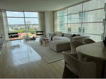 VENTA DEPTO. REMODELADO TORRES MIRAGE DE DOS RECAMARAS CON TERRAZA Y AMENIDADES EN SANTA FE