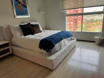 VENTA DEPTO. REMODELADO TORRES MIRAGE DE DOS RECAMARAS CON TERRAZA Y AMENIDADES EN SANTA FE